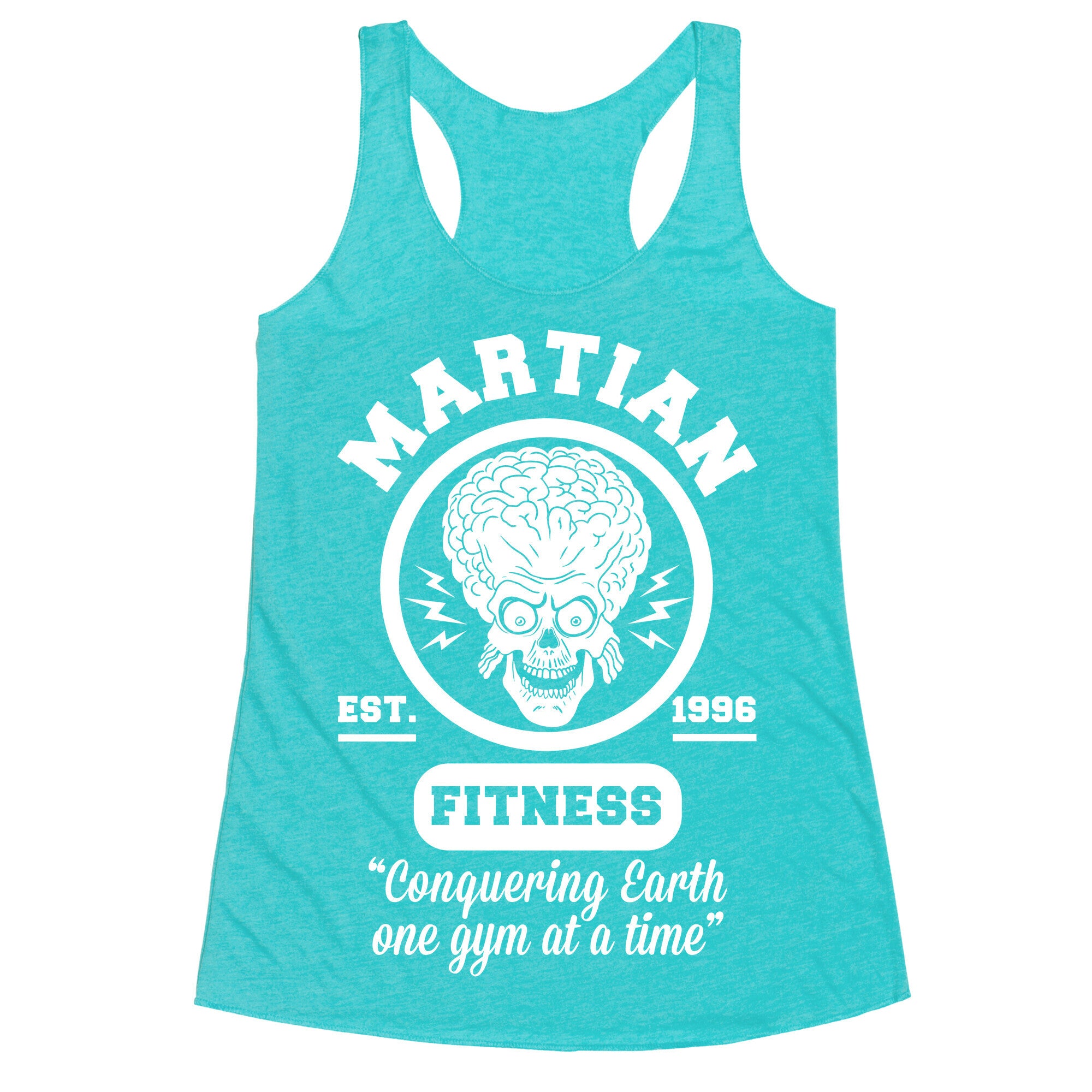 Martian Fitness Racerback Tank
